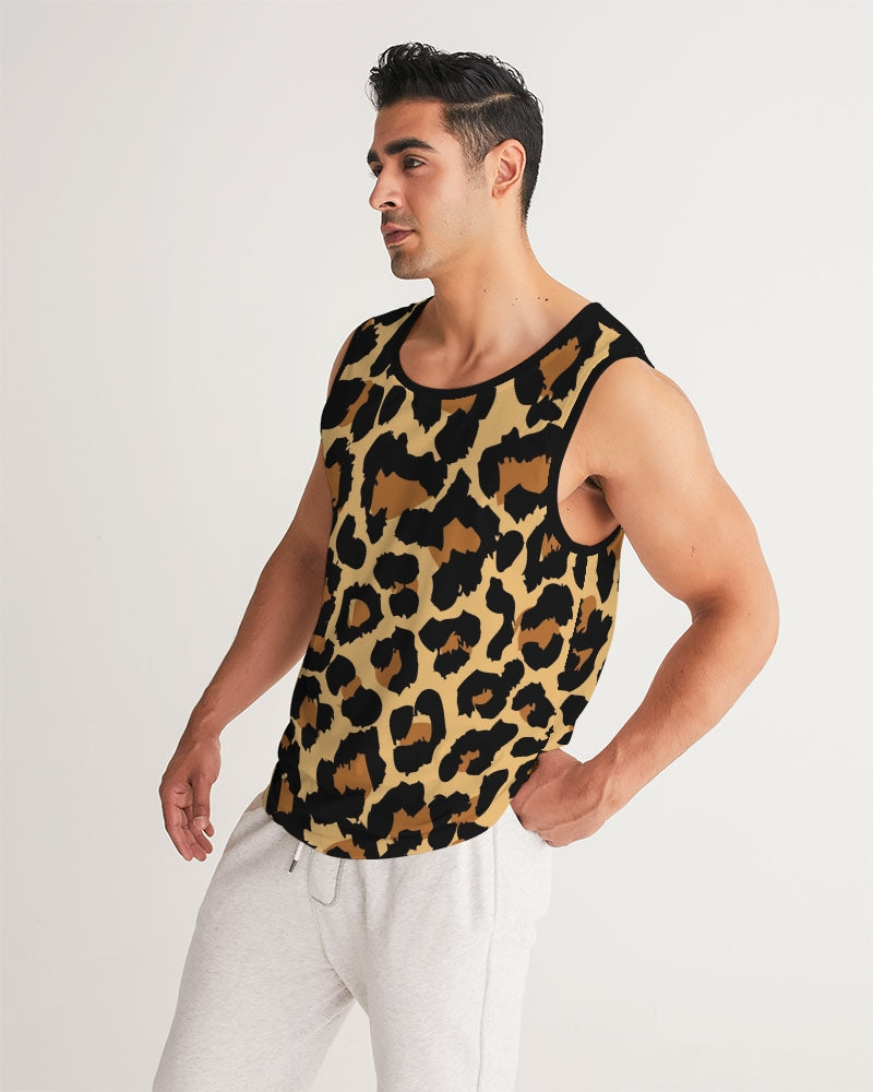 Animal Print Men's Tank Top