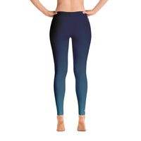 Thumbnail for FYC - Women's All Day Comfort Blue Coast Full Length Leggings - 1 COLOR -