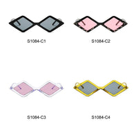 Thumbnail for Arvada | S1084 - Women Modern Fashion Geometric Diamond Shape Sunglasses - 4 COLORS -