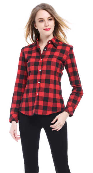 Savoy - Cemizo Long Sleeve Flannel Shirt - Red - 1 COLOR -