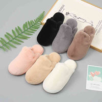 Thumbnail for Faux Fur Slippers - T - 5 COLORS -