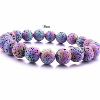 Thumbnail for Lava Stone Essential Oil Bracelet- Space Rock -