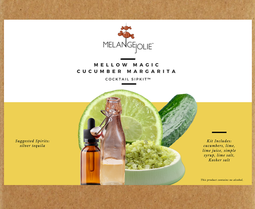 Mélange Jolie Mellow Magic Cucumber Margarita Cocktail SipKit™