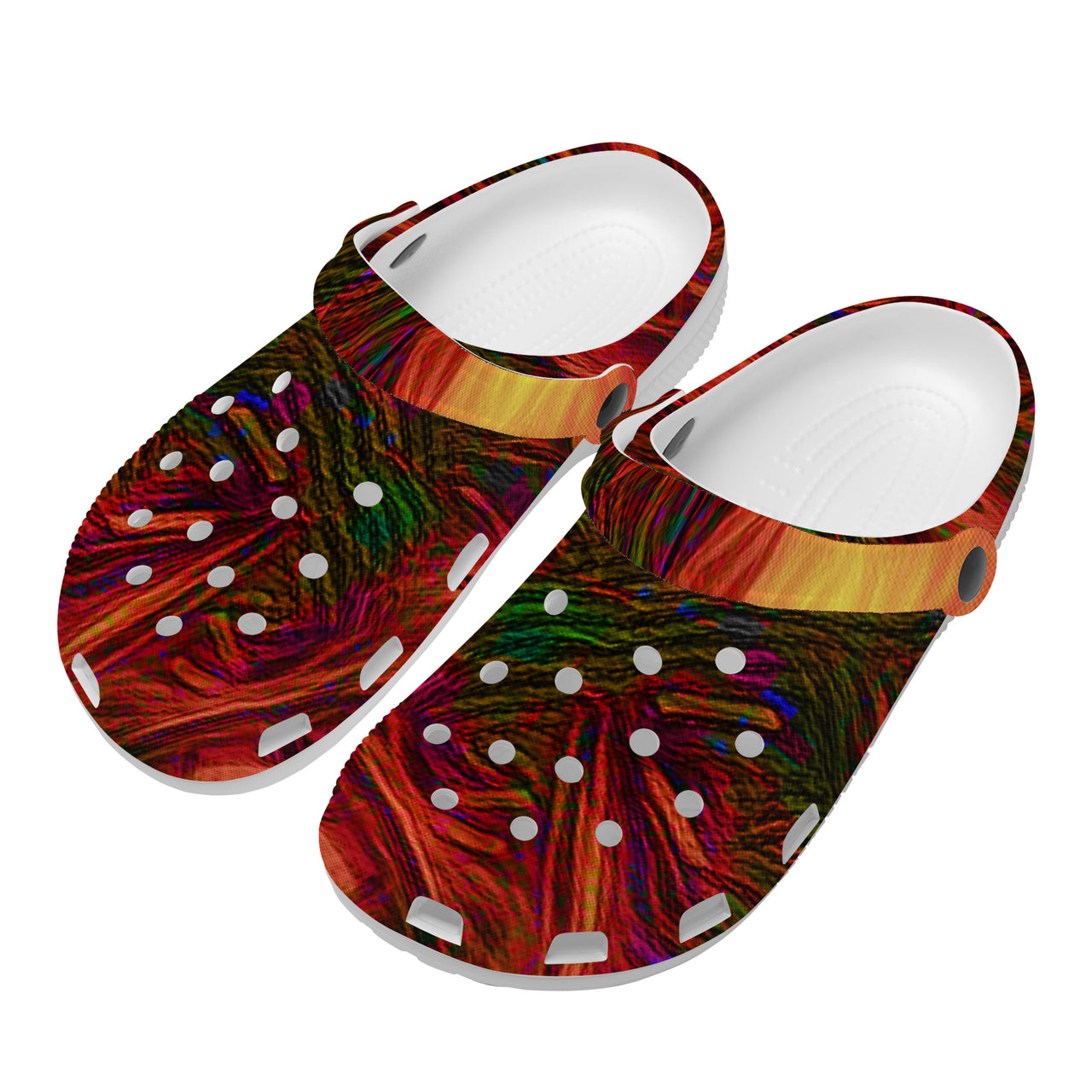 OOTO - PAINTED DESERT - SF_S48 - WITH (OPTIONAL) PIVOTING HEEL STRAP - Crocs Clogs