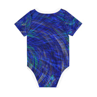 Thumbnail for OOTO - PLASMATIC POOL - HC_C3  Short Sleeve Baby One-Piece - 5 SIZES -