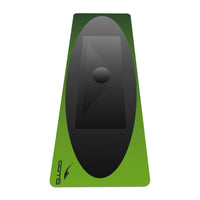 Thumbnail for OOTO - Yoga Mat- Gray shape phase en green