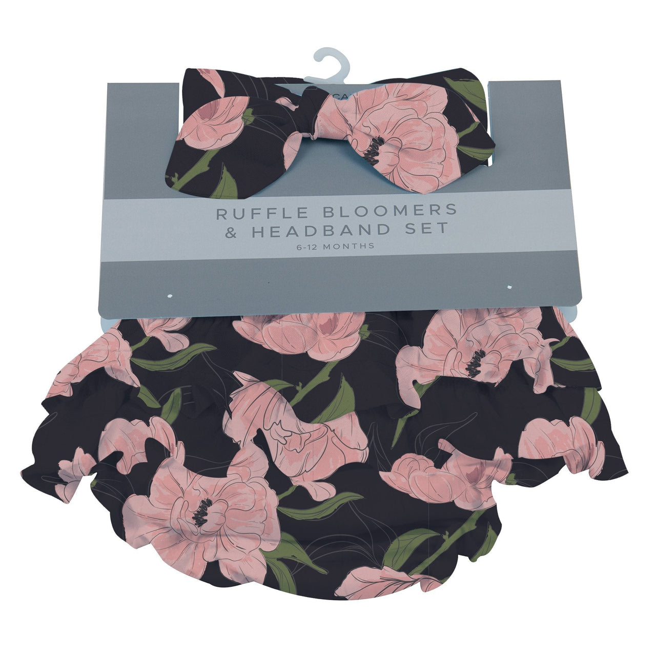 Newcastle - Peonies Ruffle Bloomers and Headband Set - 1 COLOR -