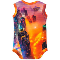 Thumbnail for Bodysuit - Sleeveless - City Fog -