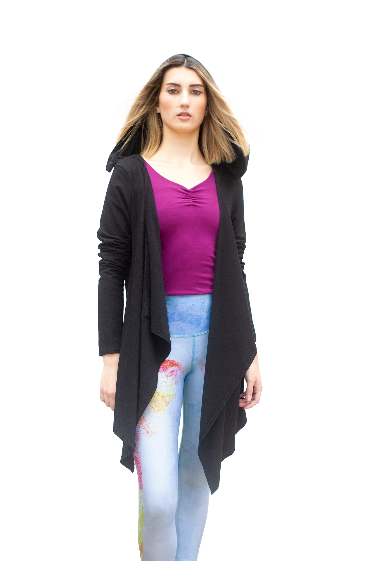 Luminous Being - Jedi Yoga Hoodie Black - 1 COLOR -