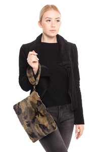 Thumbnail for Riah Fashion - Camo Wristlet Clutch and Crossbody Bag - 1 CAMO COLOR -