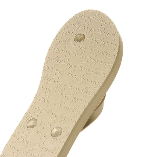 SAND BY SAYA N.Y. - Rectangle Studs New - Rhinestones Flat Flip Flops Sandal - 3 COLORS -