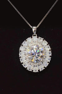 Thumbnail for 5 Carat Moissanite 925 Sterling Silver Necklace