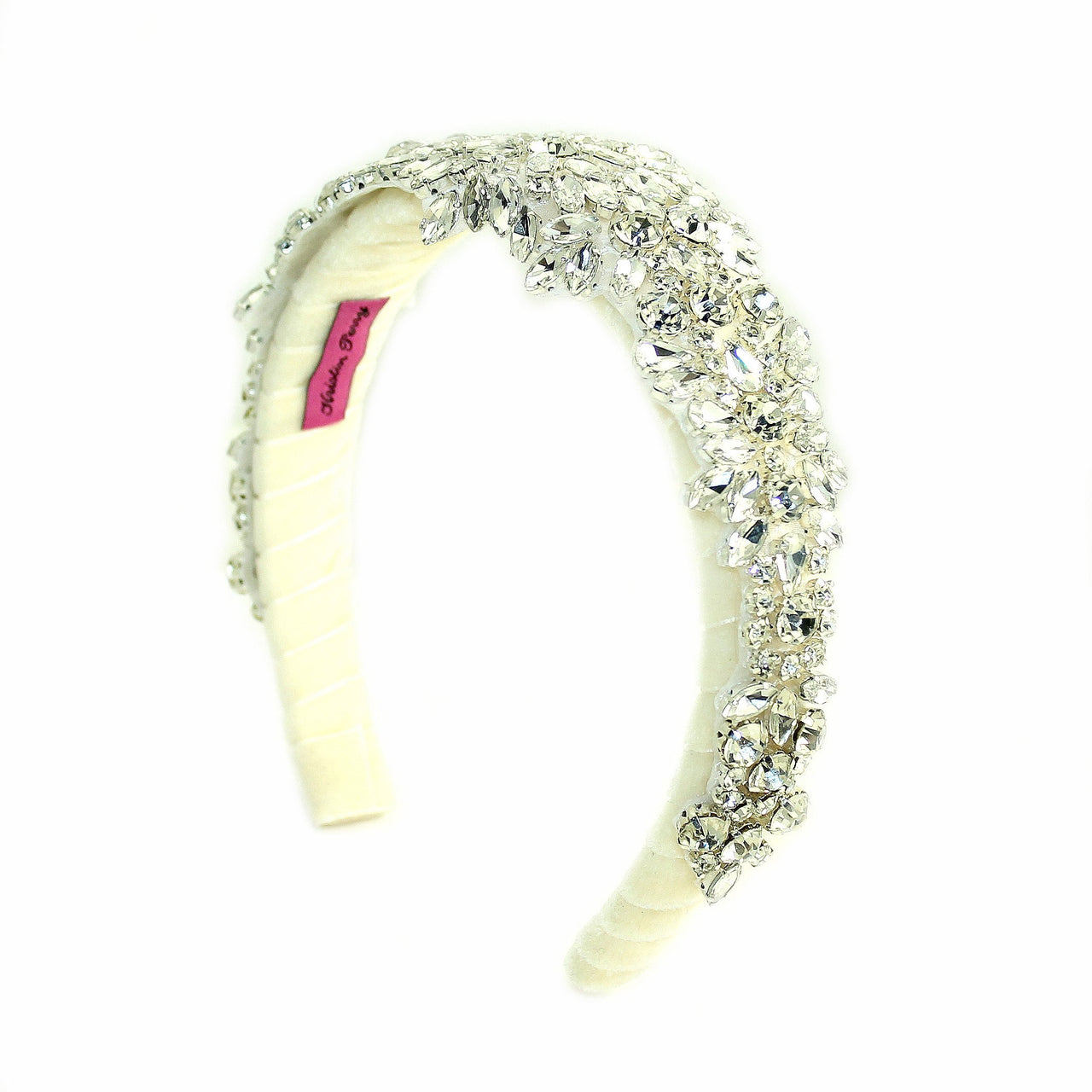 KRISTIN PERRY - Crusted Crystals Headband - 2 COLORS -