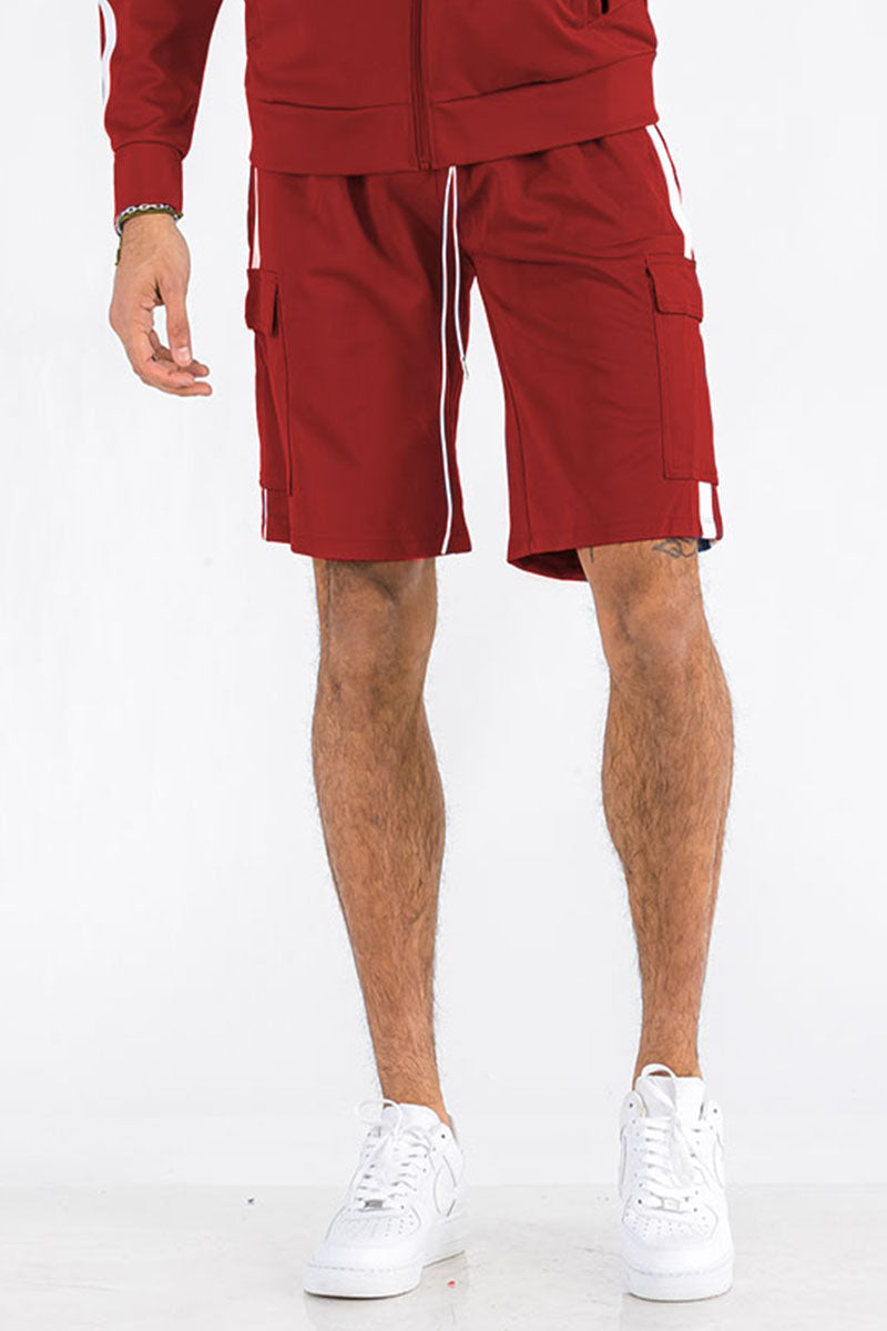 Two Stripe Cargo Shorts - 1 COLOR -