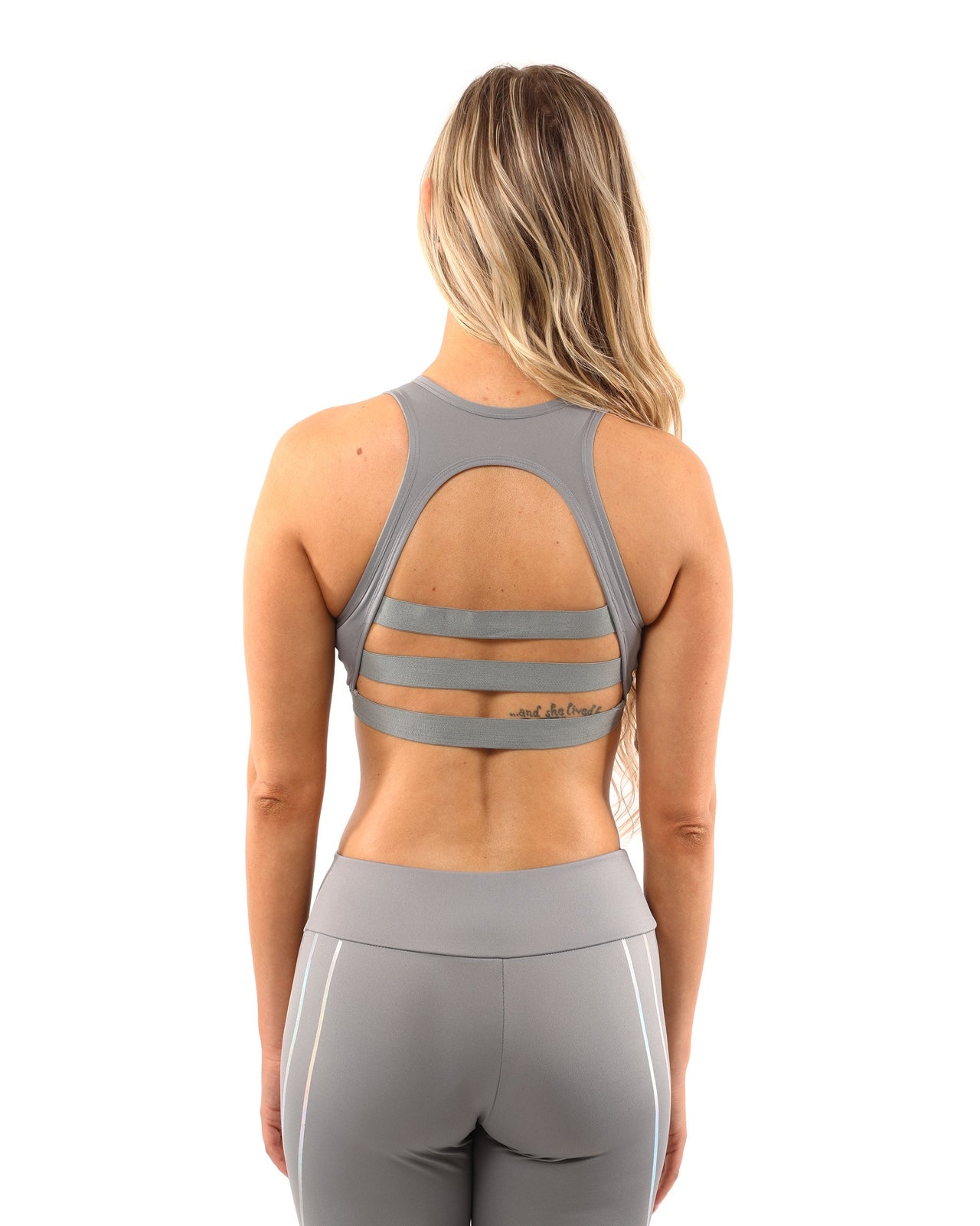 Savoy - Laguna Sports Bra - Grey - 1 COLOR -