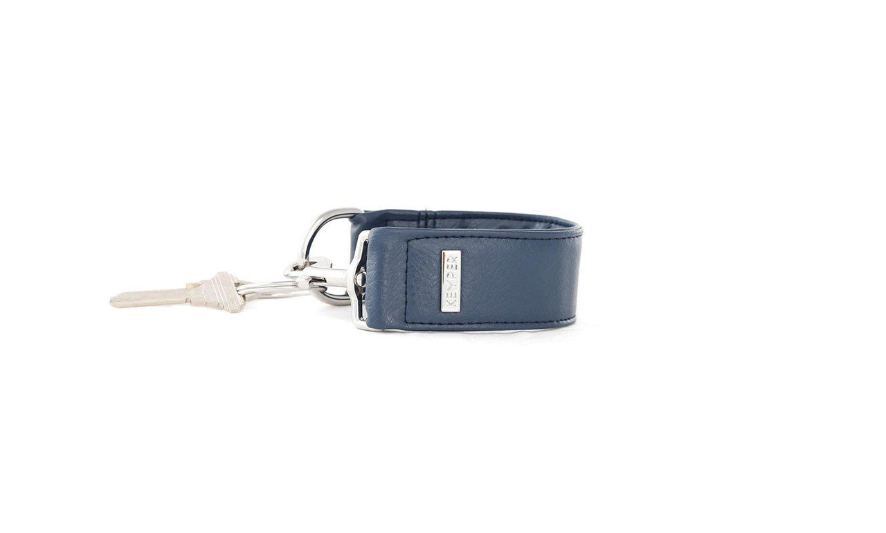 Keyper - True Navy Vegan Leather 4 PC WRISTLET SET - 2 OPTIONS -