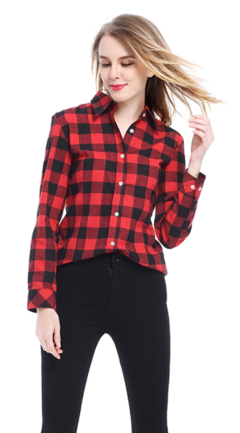 Savoy - Cemizo Long Sleeve Flannel Shirt - Red - 1 COLOR -