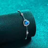 Thumbnail for 1 Carat Moissanite 925 Sterling Silver Bracelet