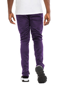 Thumbnail for Essential Basic Solid Track Pants - 1 COLOR -