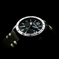 Thumbnail for STROND U.K. - SSC-101 24h GMT, All Black with Steel Bezel -