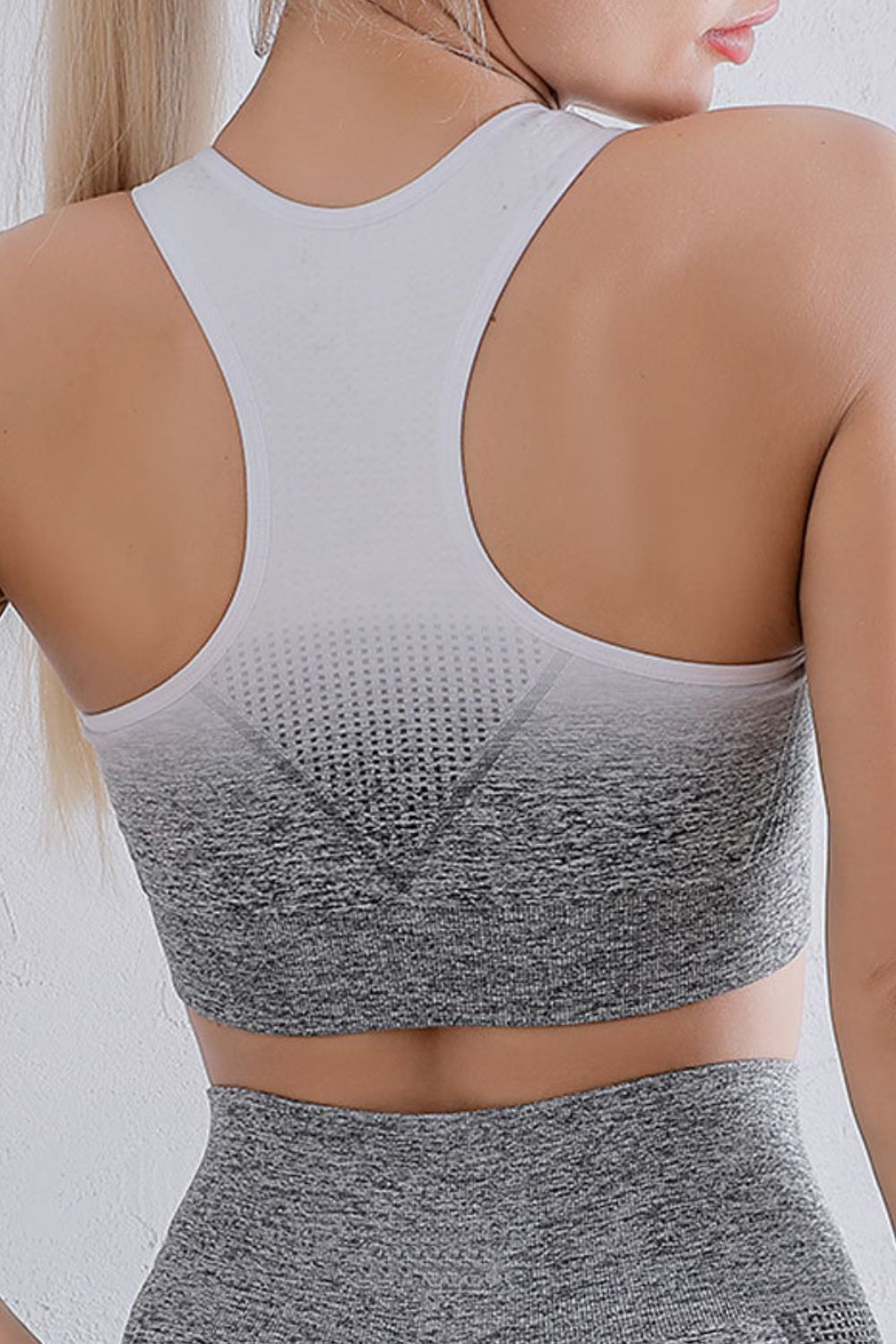 Gradient Racerback Sports Bra - T - 4 COLORS -