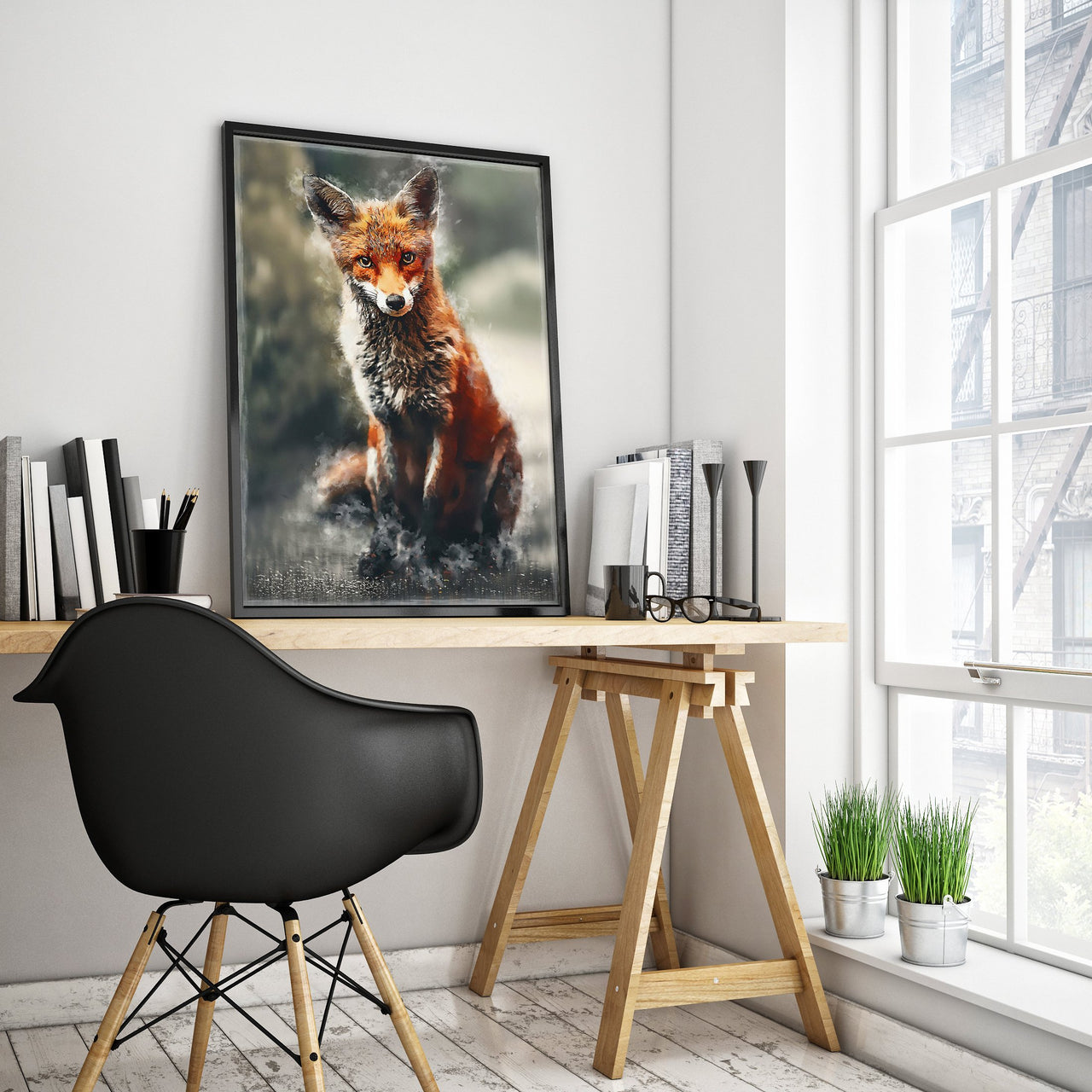 Fox - poster - USA printed - 4 SIZES -