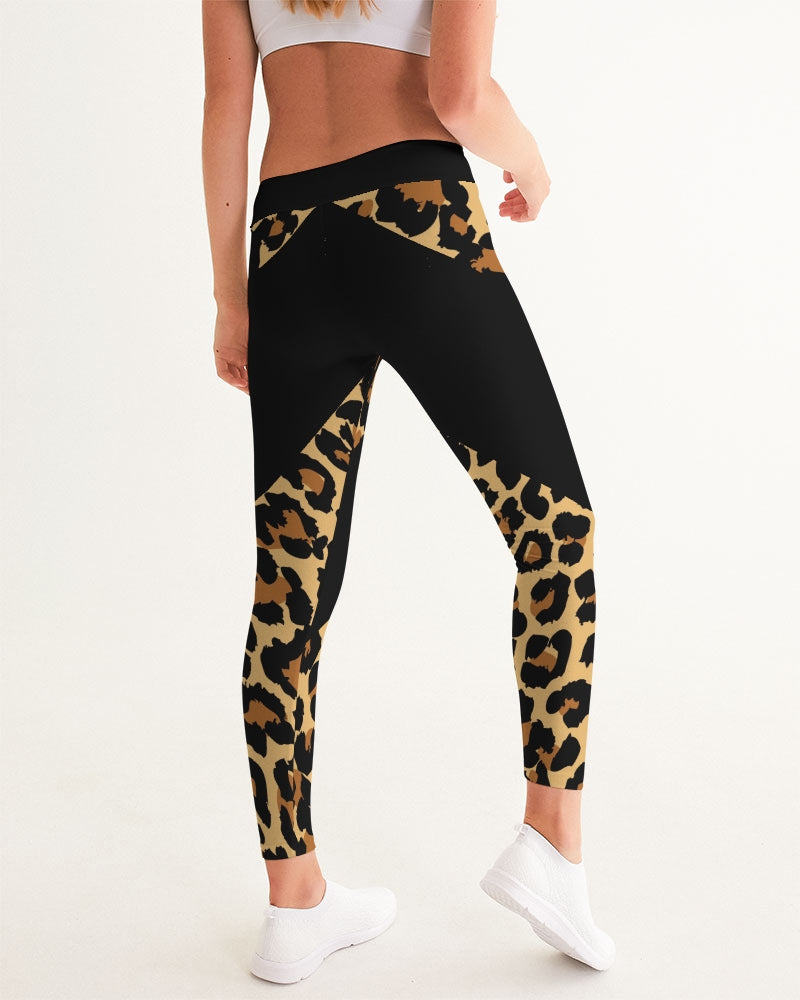 Chaluisant - Animal Print Women's Yoga Pants -