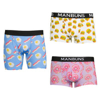 Thumbnail for Men's Junk Food Inspired Underwear Mix | 3 Pack -