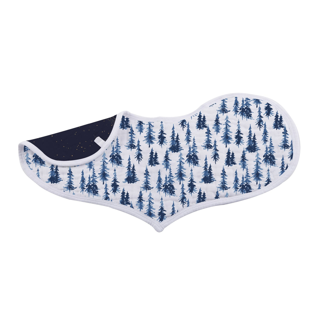 Newcastle - Goodnight Bear Bamboo Burp Cloth Bib 2PK -