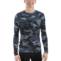 Thumbnail for FYC - Men's Coast Camo Performance Rash Guard UPF 40+ - 1 COLOR -