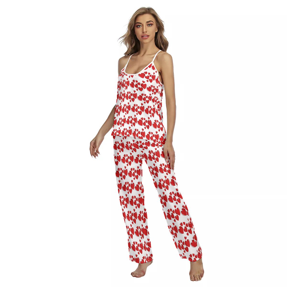 Dancing Hearts Women's Cami Pajama Set - 1 COLOR