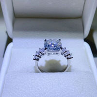 Thumbnail for 3 Carat Moissanite 925 Sterling Silver Ring