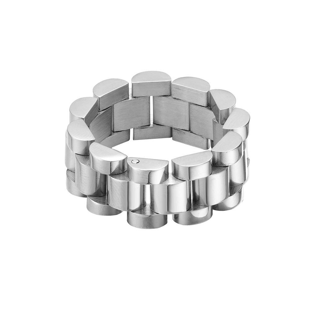 Mister - Band Ring - 2 SIZES - 3 FINISHES -