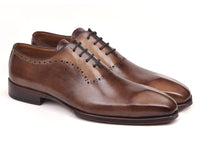 Thumbnail for Paul Parkman - Men's Antique Brown Oxfords -