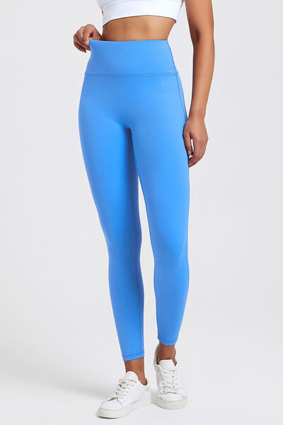 High Waist Active Leggings - T - 7 COLORS -