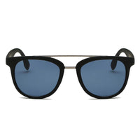 Thumbnail for Benton | S1064 - Classic Round Brow-Bar Fashion Sunglasses - 4 COLORS -