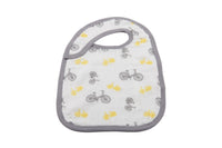 Thumbnail for Traveler Bamboo Muslin Snap Bibs 3PK -