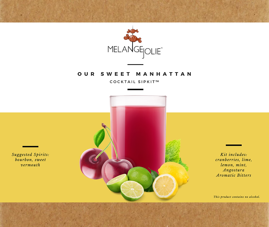 Mélange Jolie Our Sweet Manhattan Cocktail SipKit™