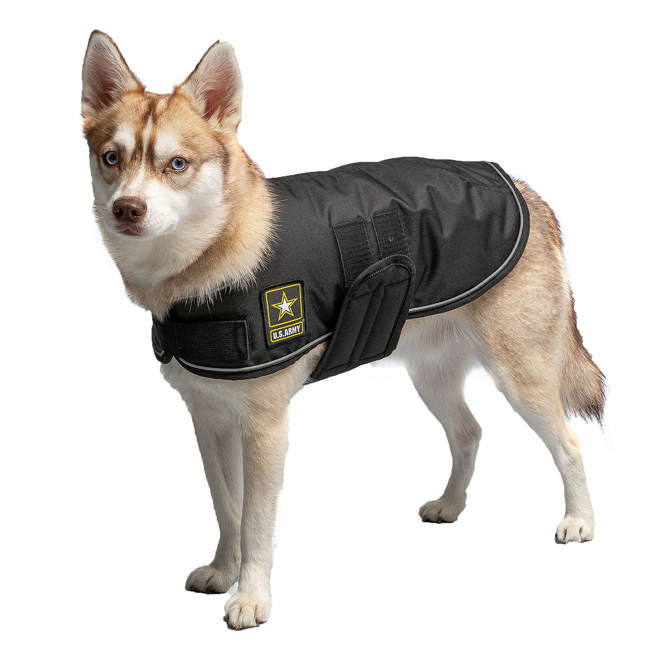 US Army Dog Blanket Jacket - Black - 5 SIZES -