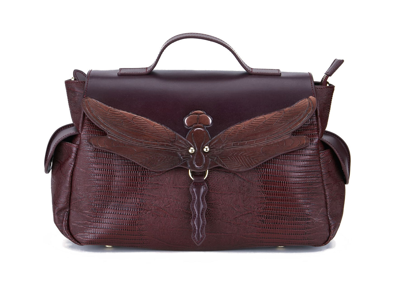 Bellorita - Dragonfly Brown Satchel - 1 COLOR -