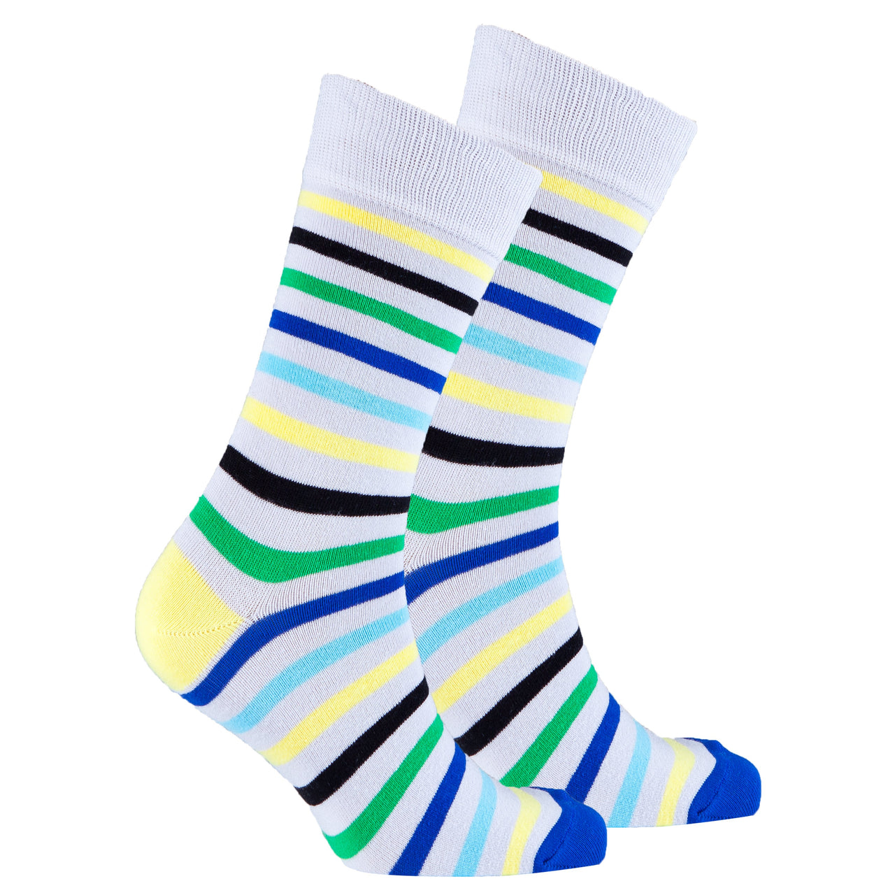 Men's Ash Stripe Socks - 1 COLOR -