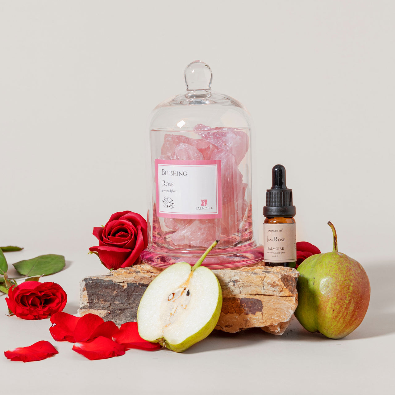 Palmoire - Blushing Rosé Gemstone Diffuser -