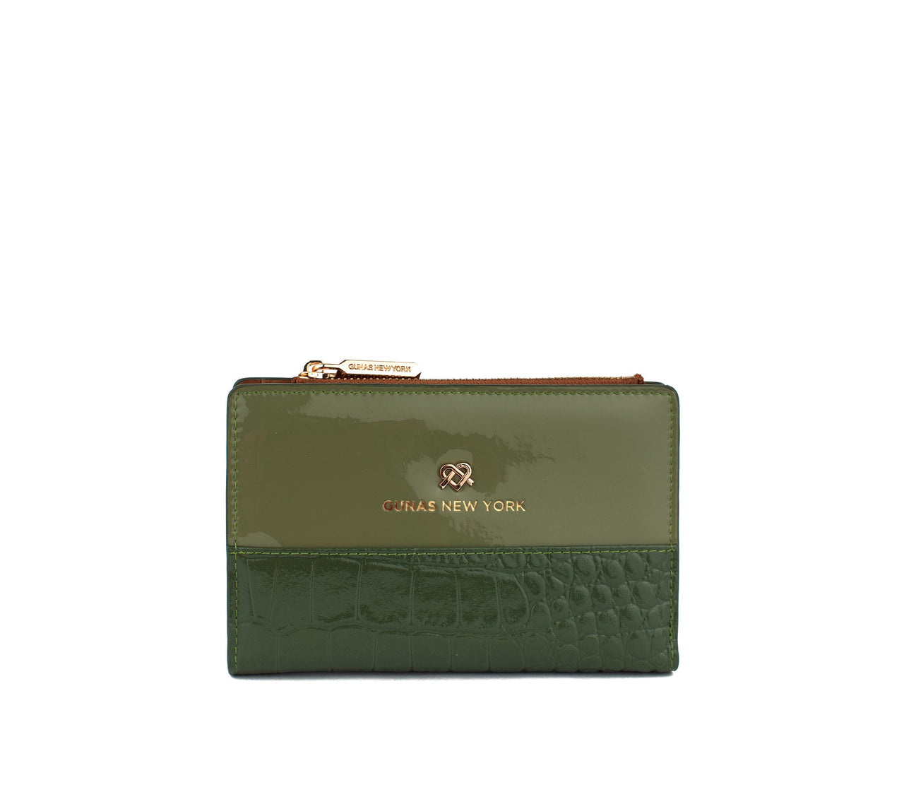 GUNAS NEW YORK - Madison - Green Vegan Leather Wallet - 1 COLOR -