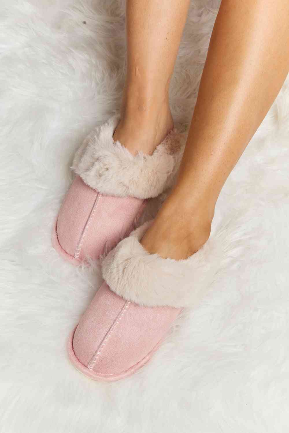 Melody Fluffy Indoor Slippers - T - 5 COLORS -