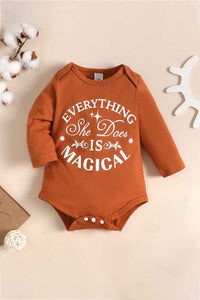 Thumbnail for Baby Graphic Long Sleeve Bodysuit - T - 4 SIZES - 1 COLOR -