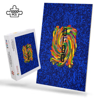 Thumbnail for OOTO - A SWIRLED MESS FLOATING - PUZZLE_H2 Chipboard Jigsaw Puzzle (1000-Piece) -