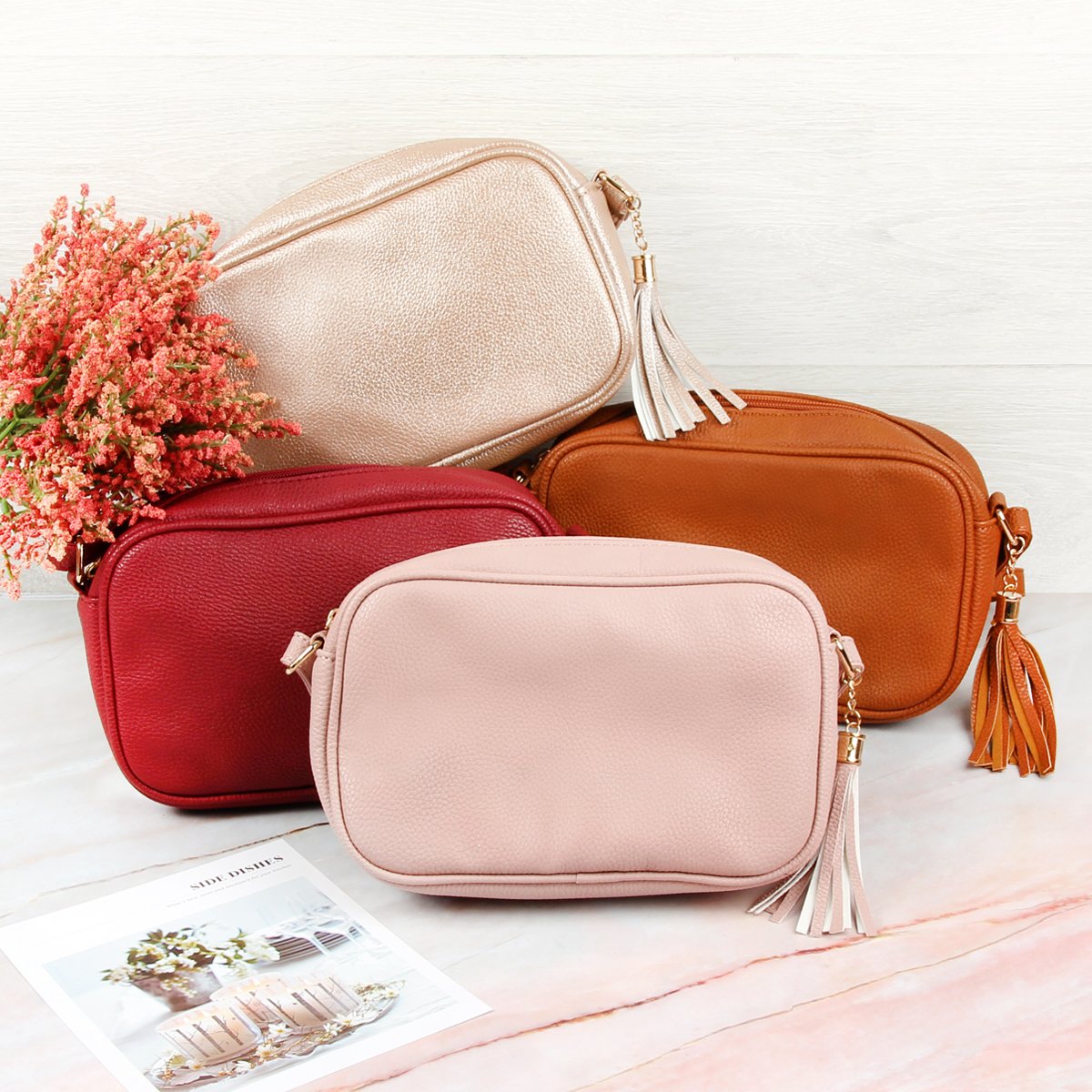 Fashion Crossbody Bags - 10 COLORS -