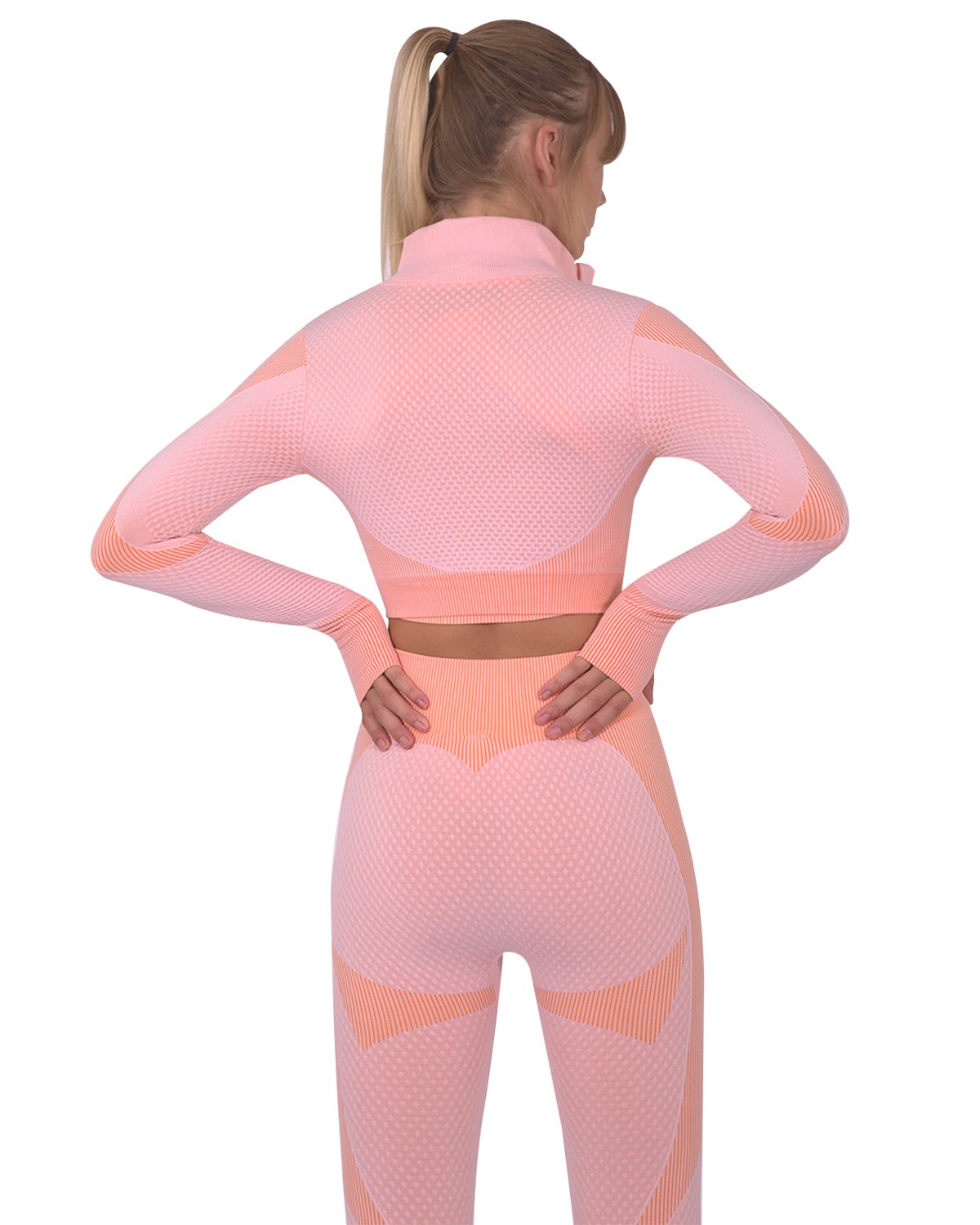 Savoy - Trois Seamless Sports Jacket - Pink - 1 COLOR -