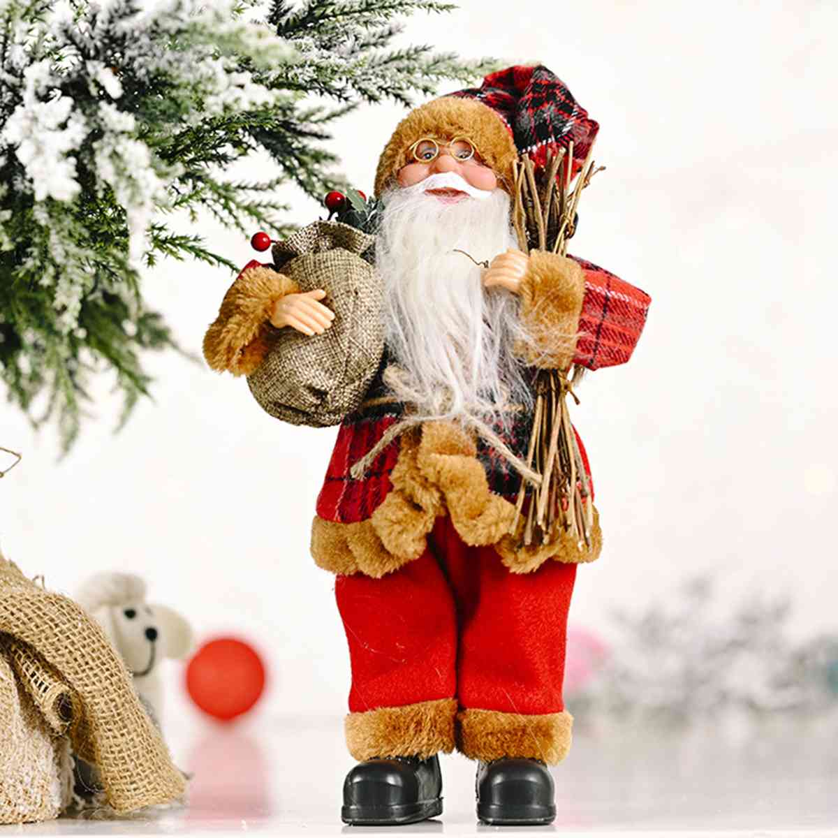 Santa Claus Figurines - [5-10 DAY DELIVERY] - T - 4 COLORS -