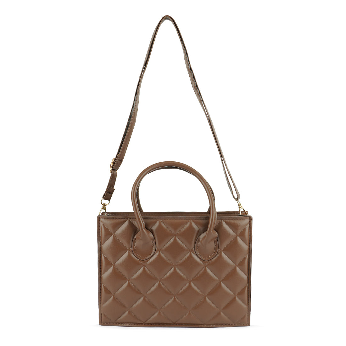 London Rag - Quilted Structure Hand Bag - 3 COLORS -